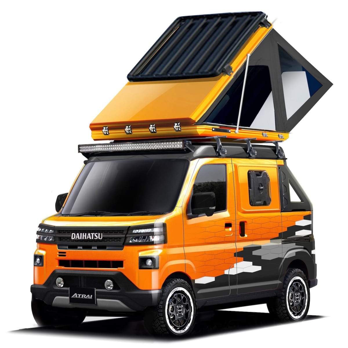 Daihatsu hijet camper van shop