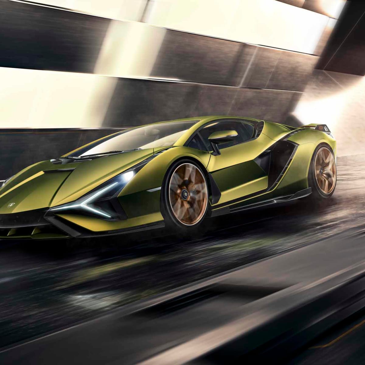 Lamborghini Sian is brand s first hybrid and also its most powerful car Autoblog