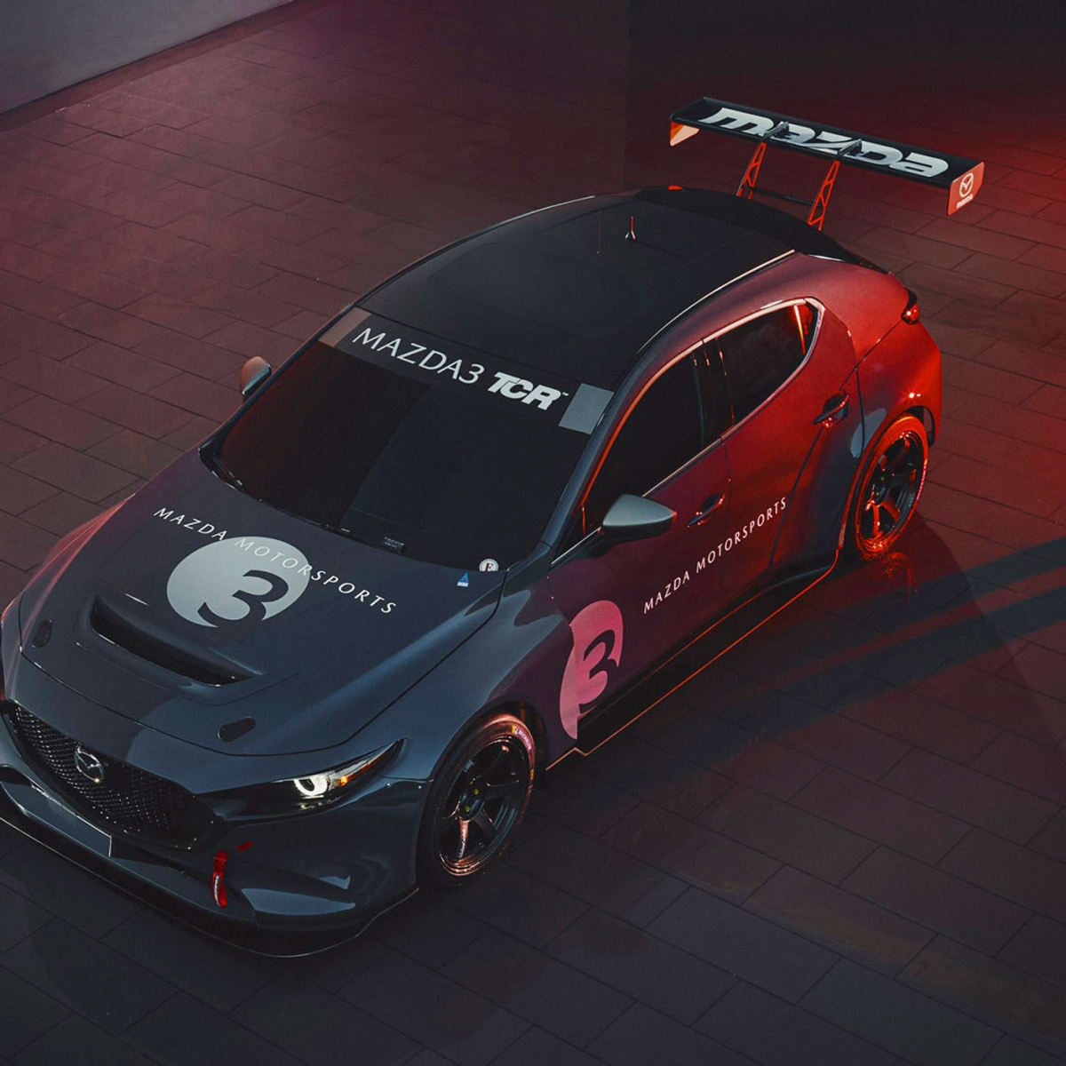 Mazda heads to Daytona with fierce looking Mazda3 TCR race car Autoblog