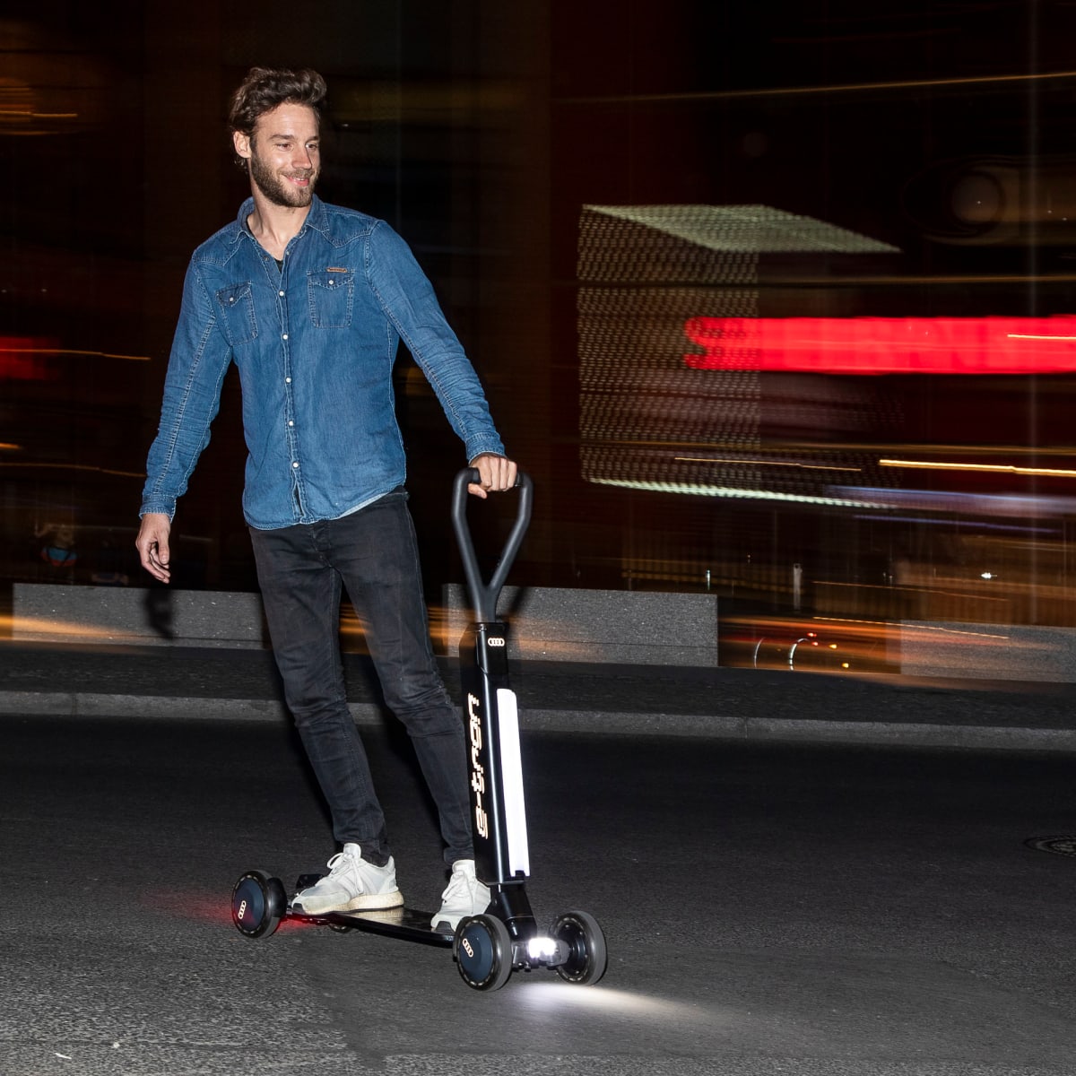 Audi shows off an E Tron scooter because it can Autoblog