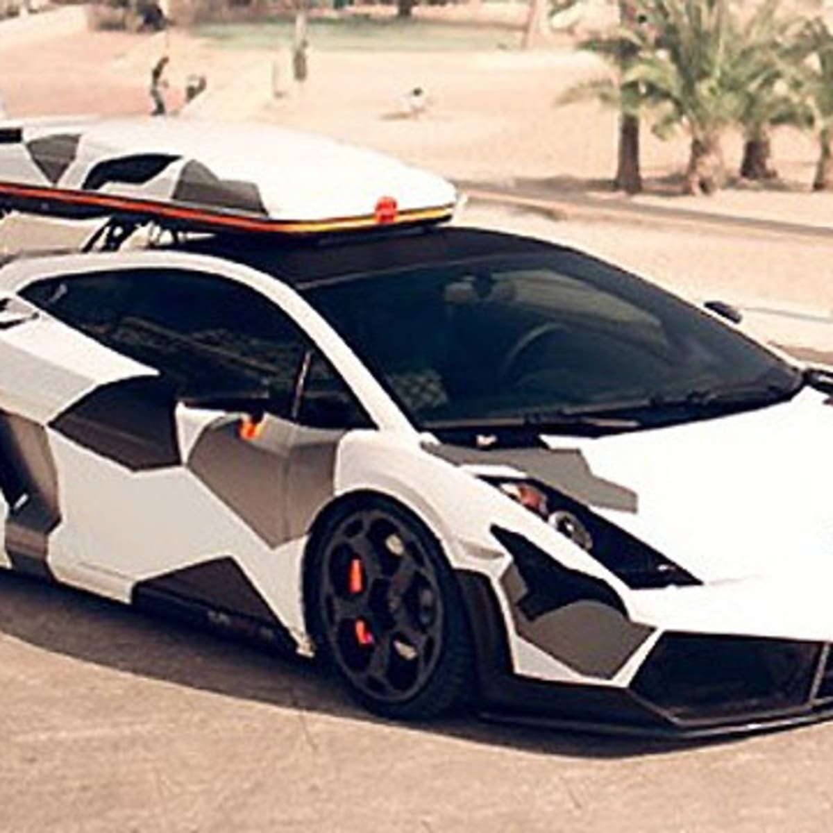 Swedish skier specs out his Lamborghini for the slopes Autoblog