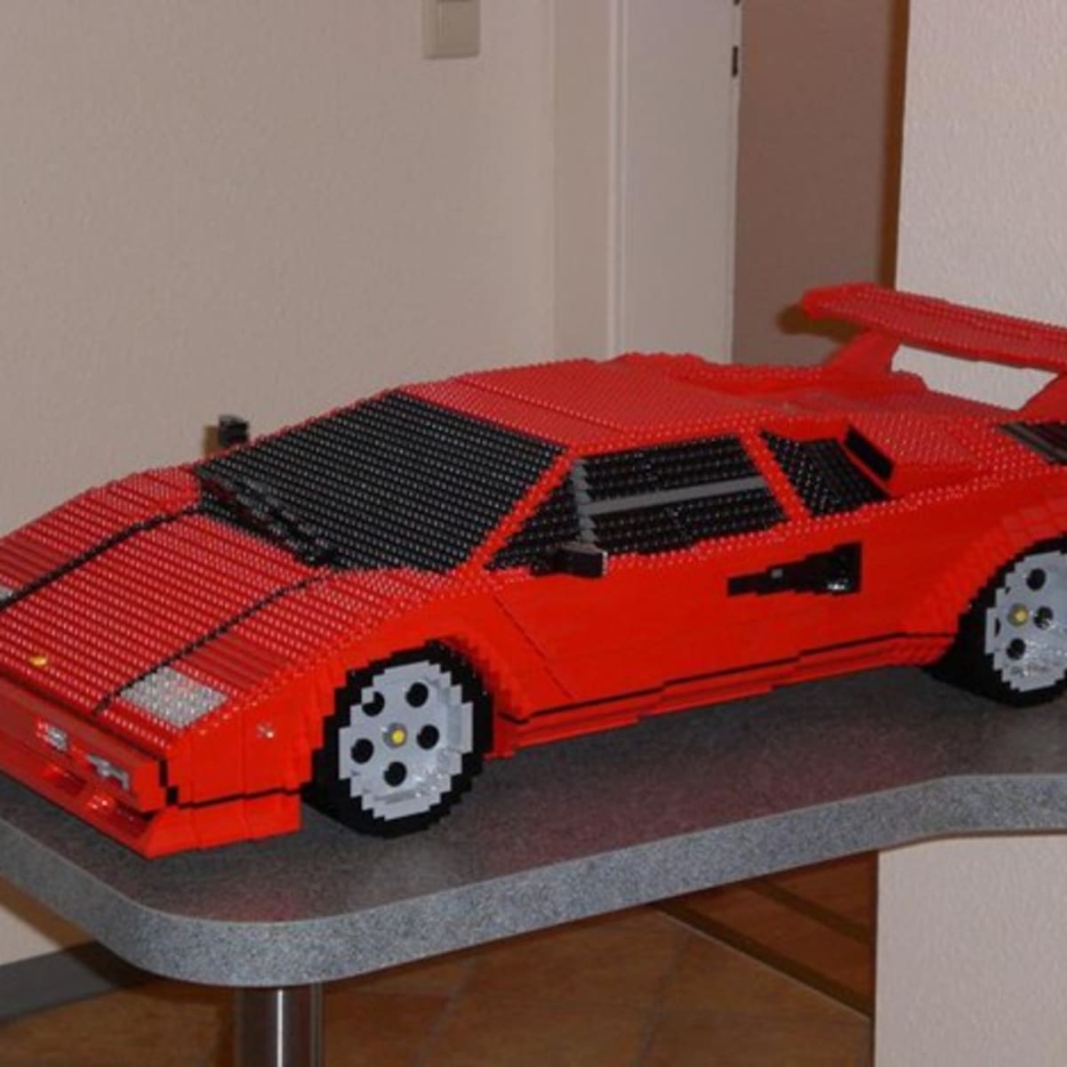 Awesome Lego Lamborghini Countach is on a grand scale Autoblog