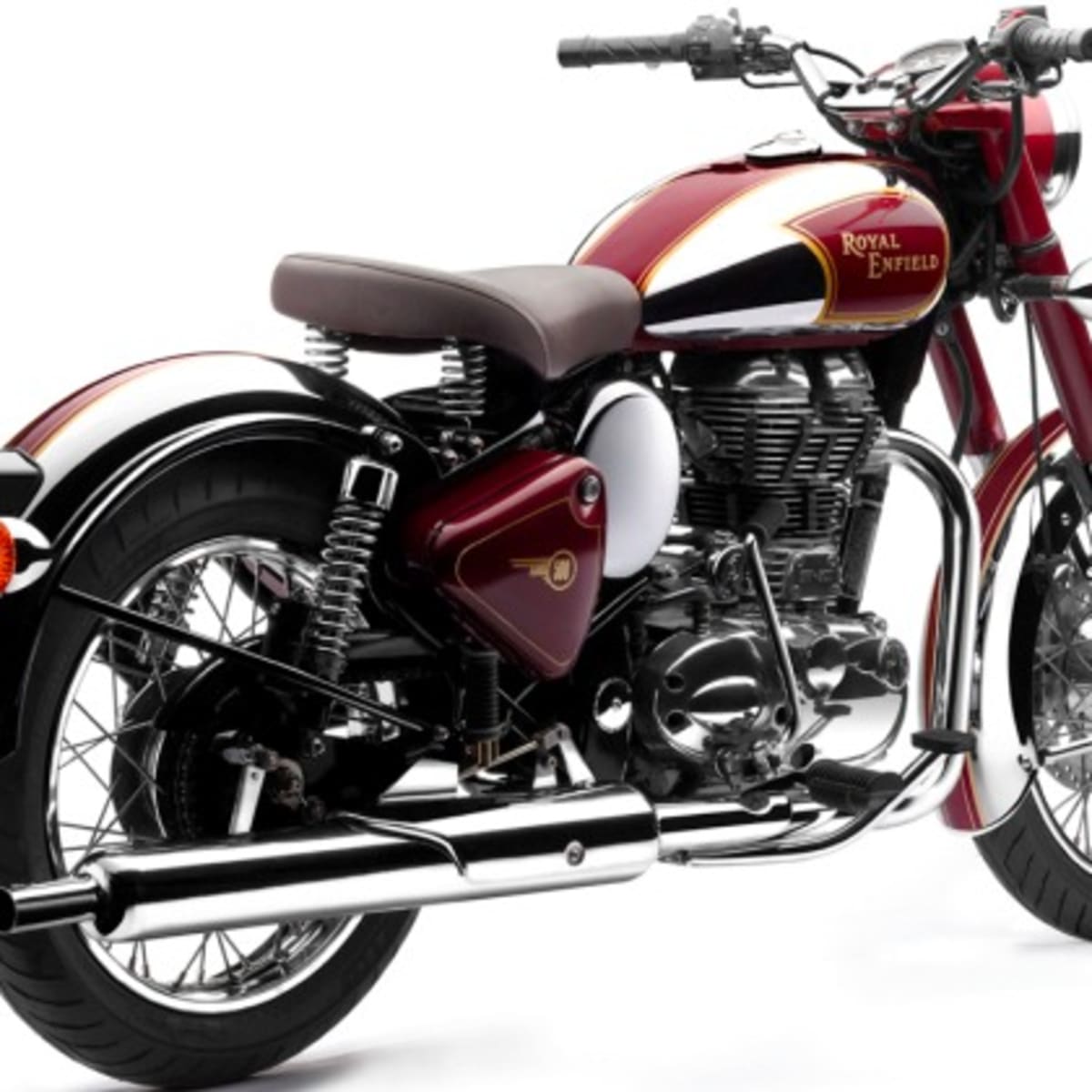 Royal enfield bullet chrome top