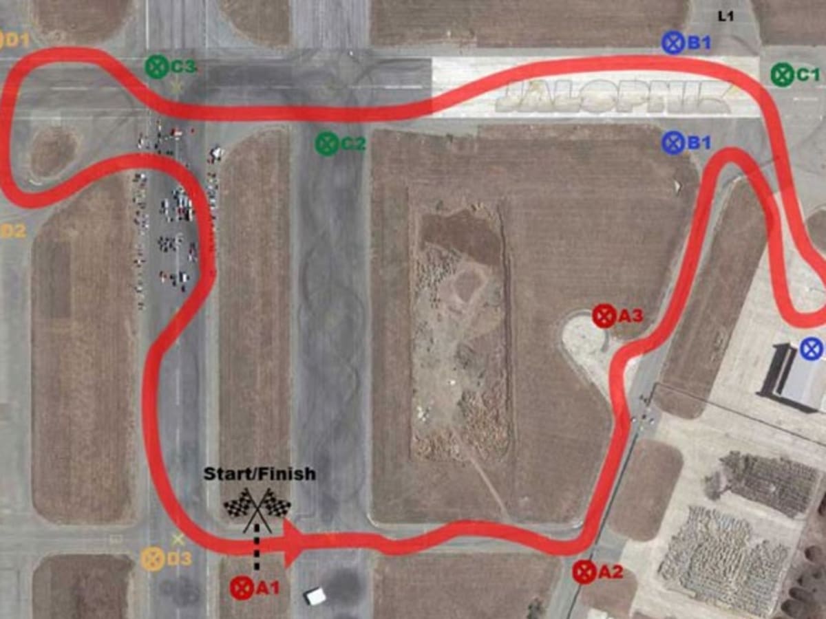 Top gear track map best sale