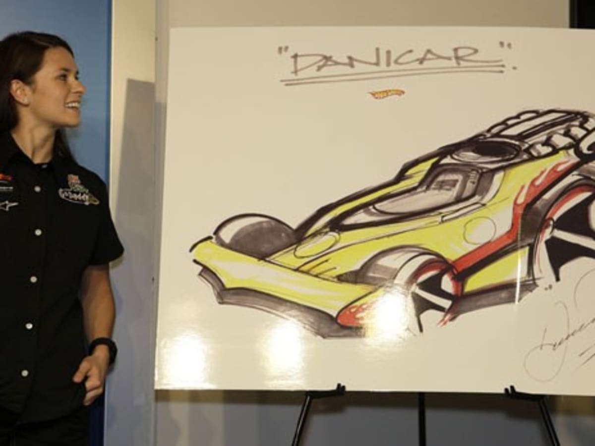 Hot Wheels sponsors Danica has her design a car Autoblog