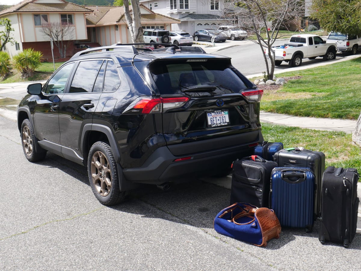 Toyota RAV4 Luggage Test How much cargo space Autoblog