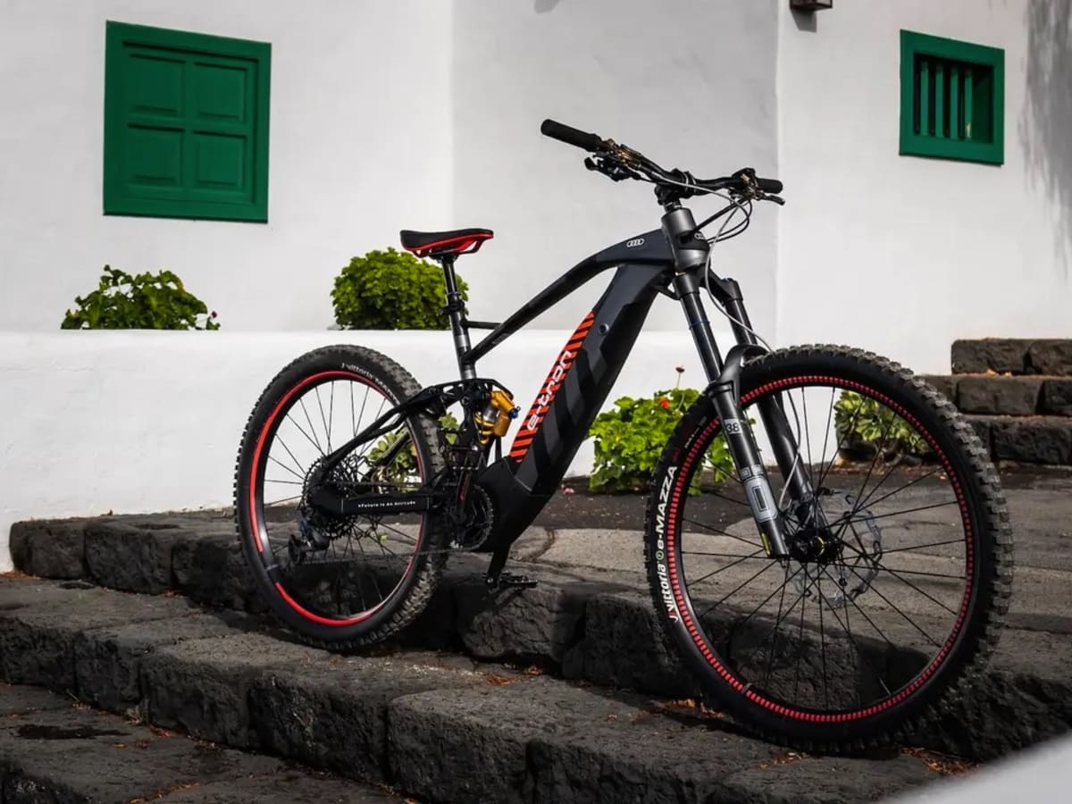 Audi E Tron electric mountain bike will set you back 10 000 Autoblog