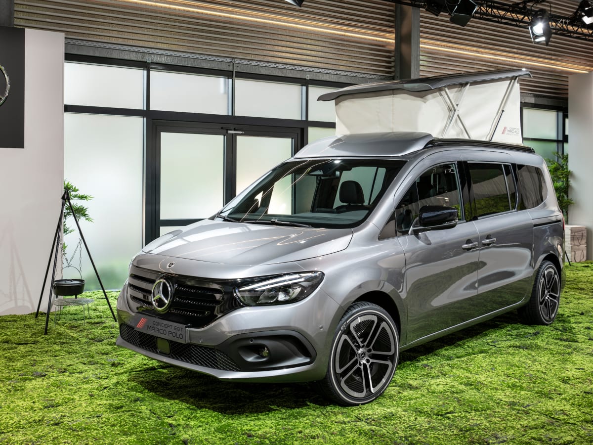 Mercedes Benz EQT and MarcoPolo1 camper van revealed but not for us Autoblog