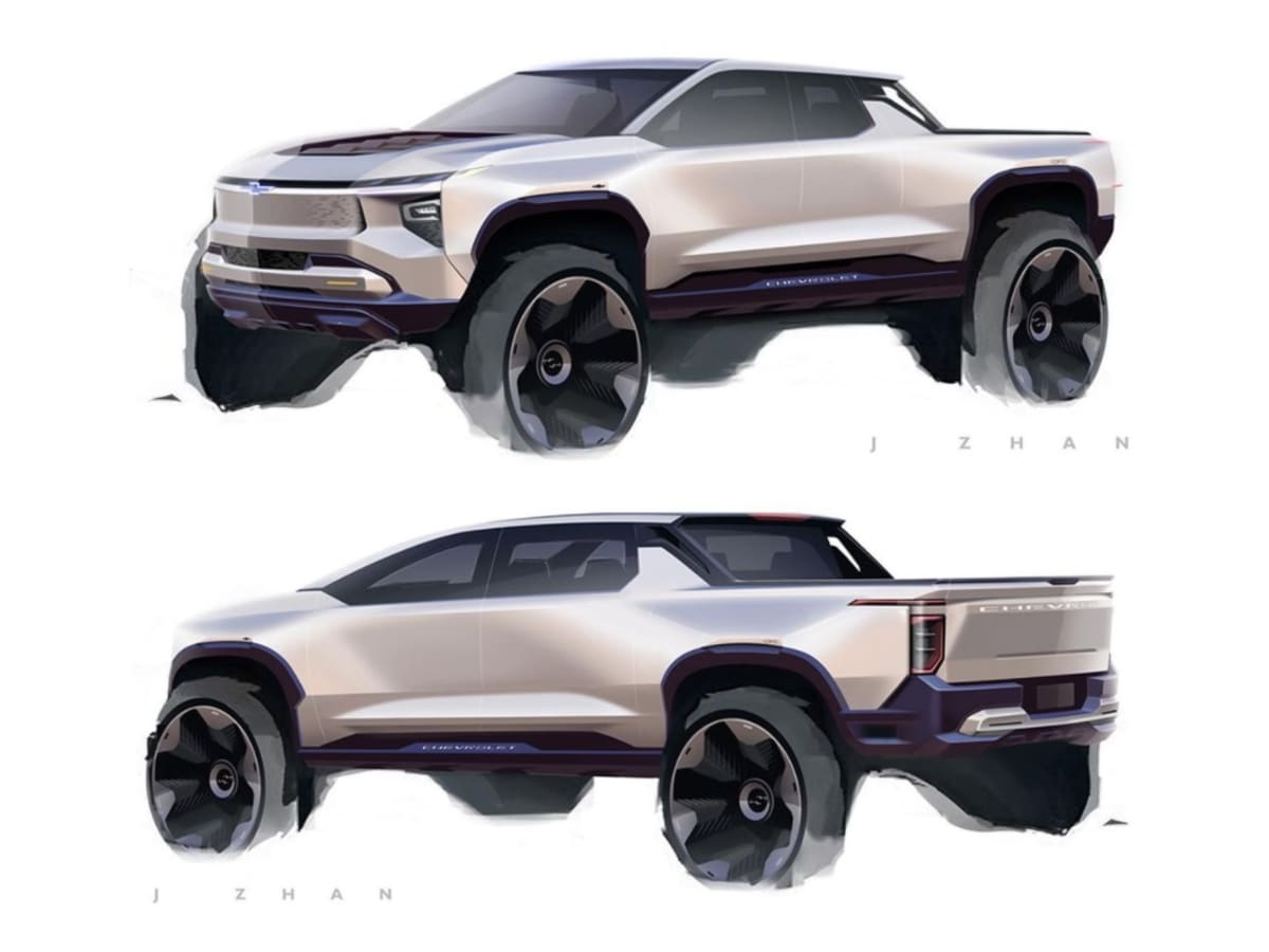 2024 Chevy Silverado EV could have looked even more futuristic Autoblog