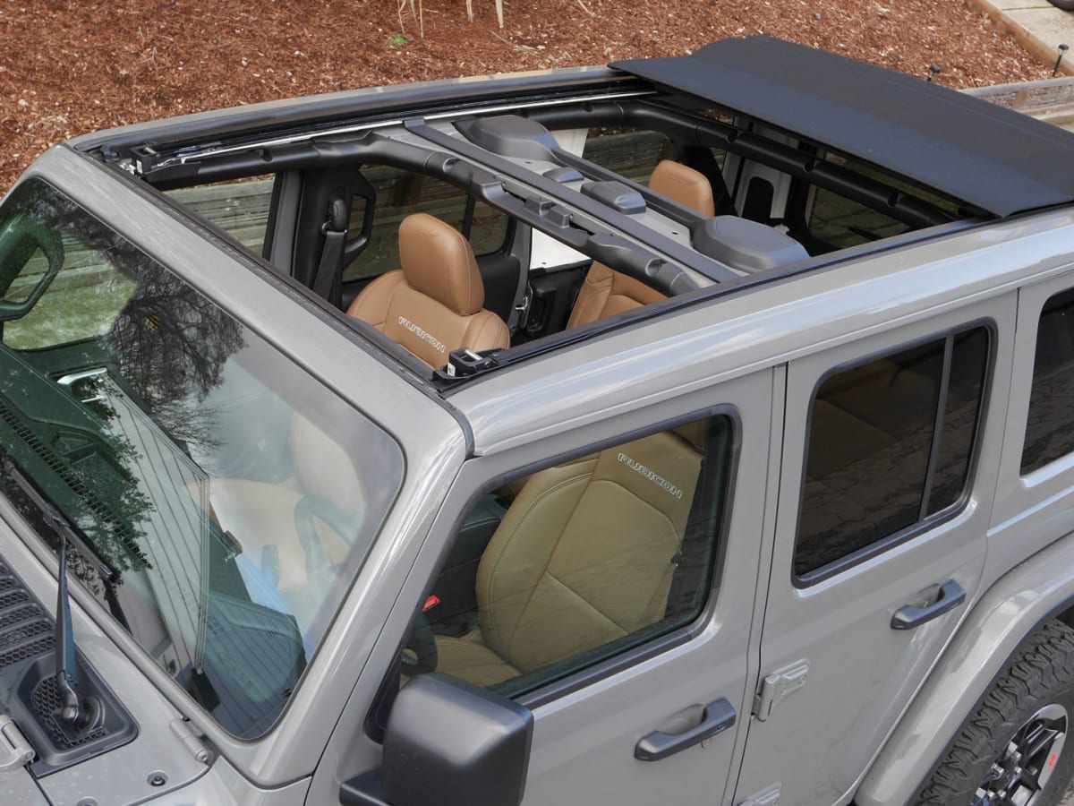 The 2020 Jeep Wrangler s Sky Power Top option is the roof to get Autoblog