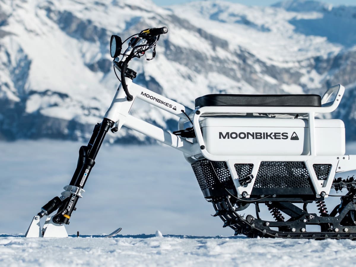 Snow bike electric discount