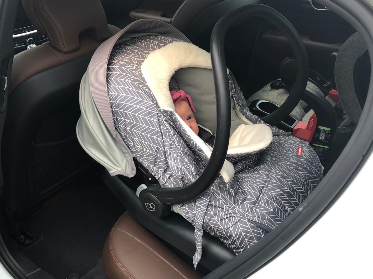 Volvo baby in front seat 2025