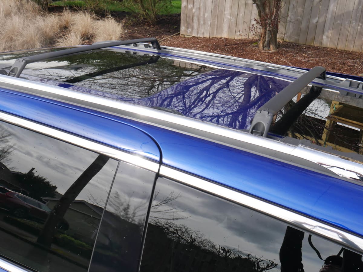 The Chrysler Pacifica has clever Stow n Place roof rack crossbars Autoblog