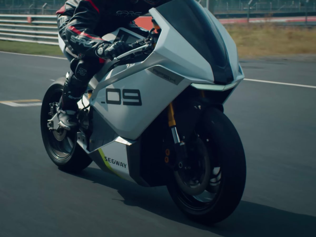 Segway is bringing an electric motorcycle to CES that does 0 60 mph in 2.9 seconds Autoblog