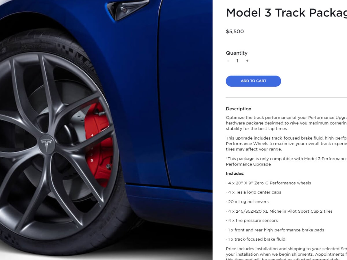 Tesla model 3 track mode cheap