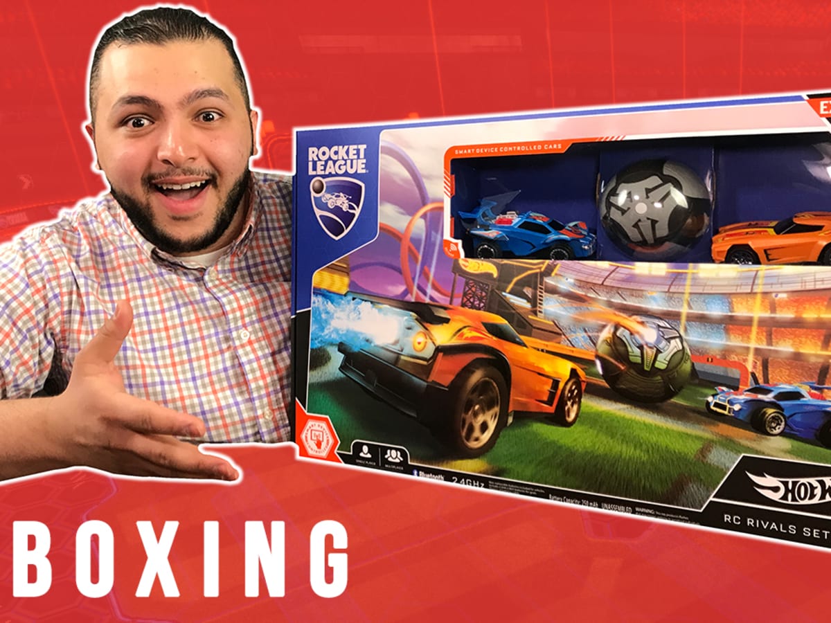 Unboxing the Hot Wheels Rocket League RC Rivals Set Autoblog