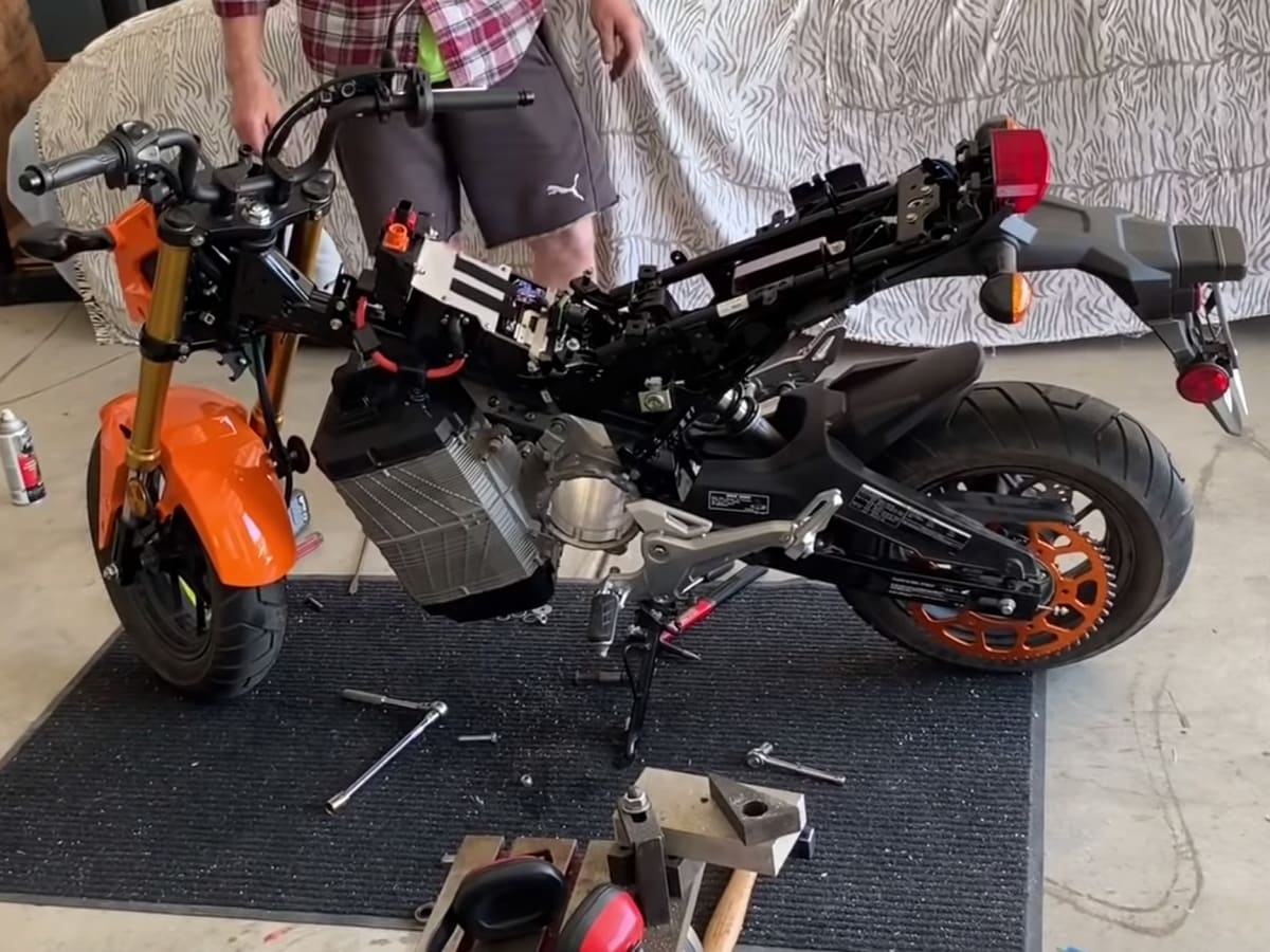 Grom electric motorcycle new arrivals
