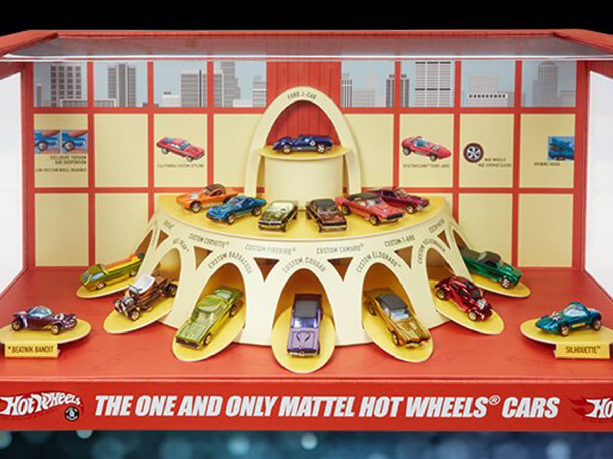 Hot wheels store display for sale top