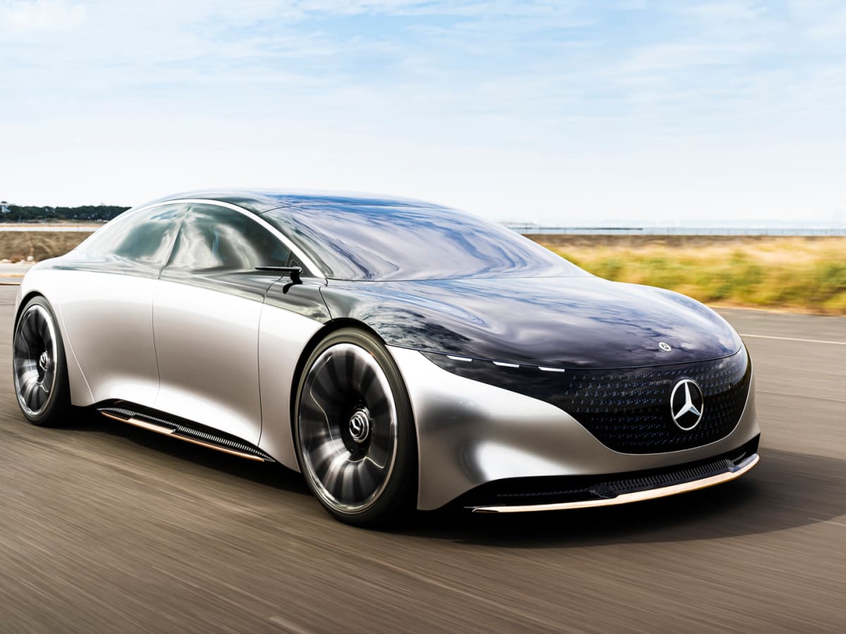 Driving the Mercedes Benz Vision EQS Concept in Japan Autoblog