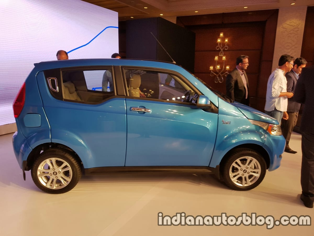 Mahindra debuts four door e20 electric vehicle Autoblog