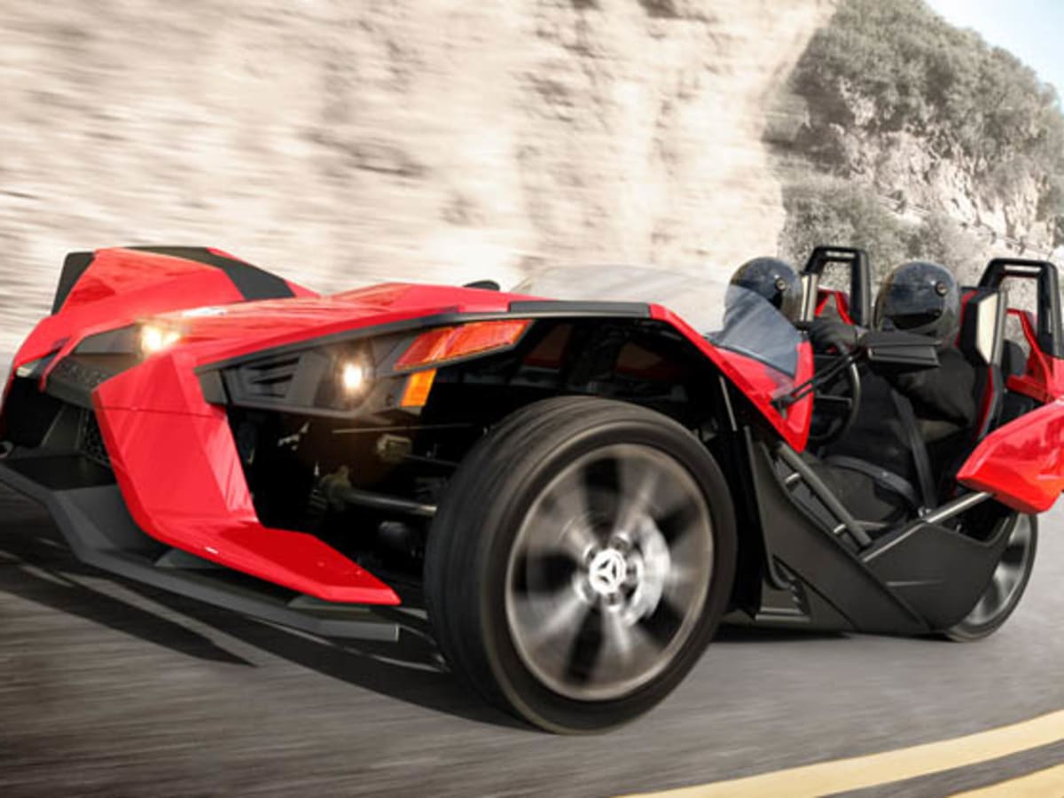 Polaris Slingshot hits the road on all three wheels w videos Autoblog