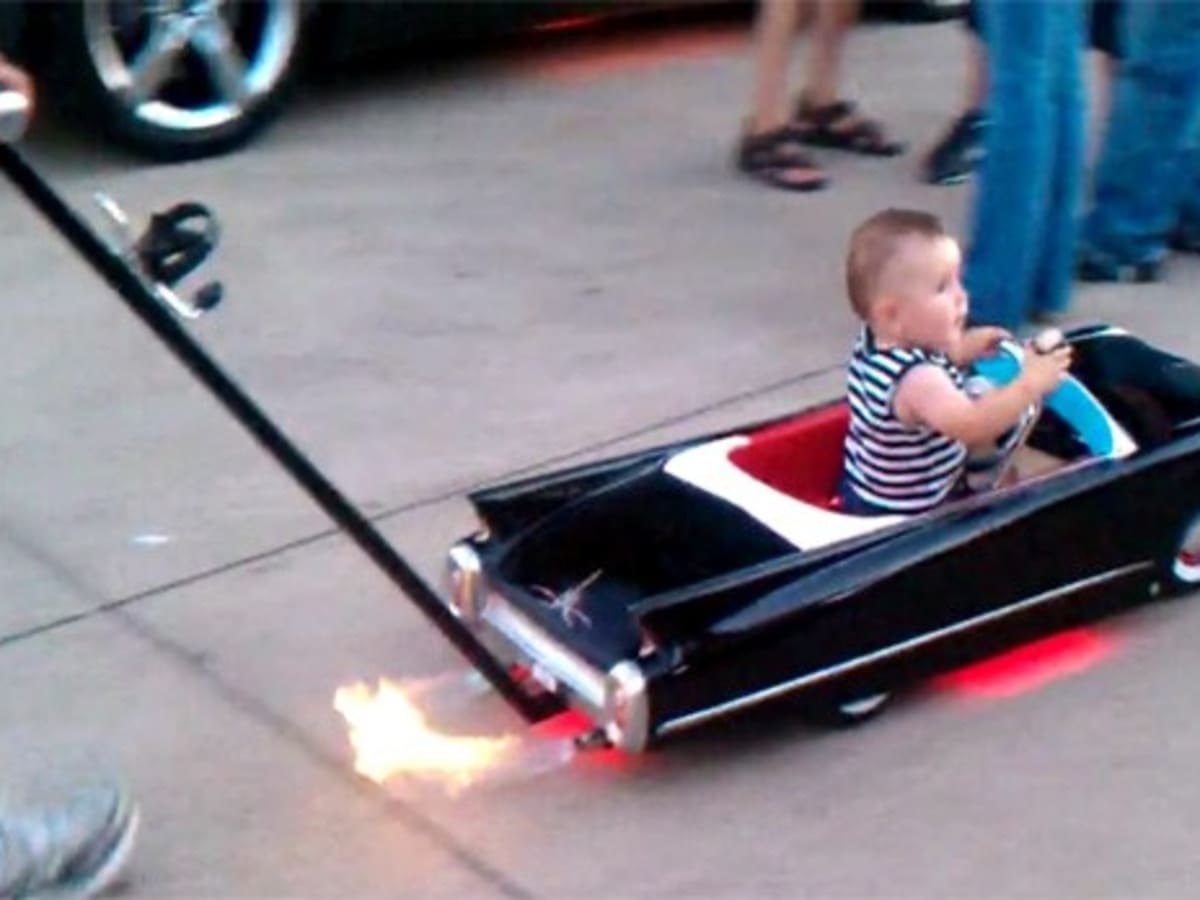 Custom Cadillac baby stroller leaves us feeling cheated about our childhoods Autoblog