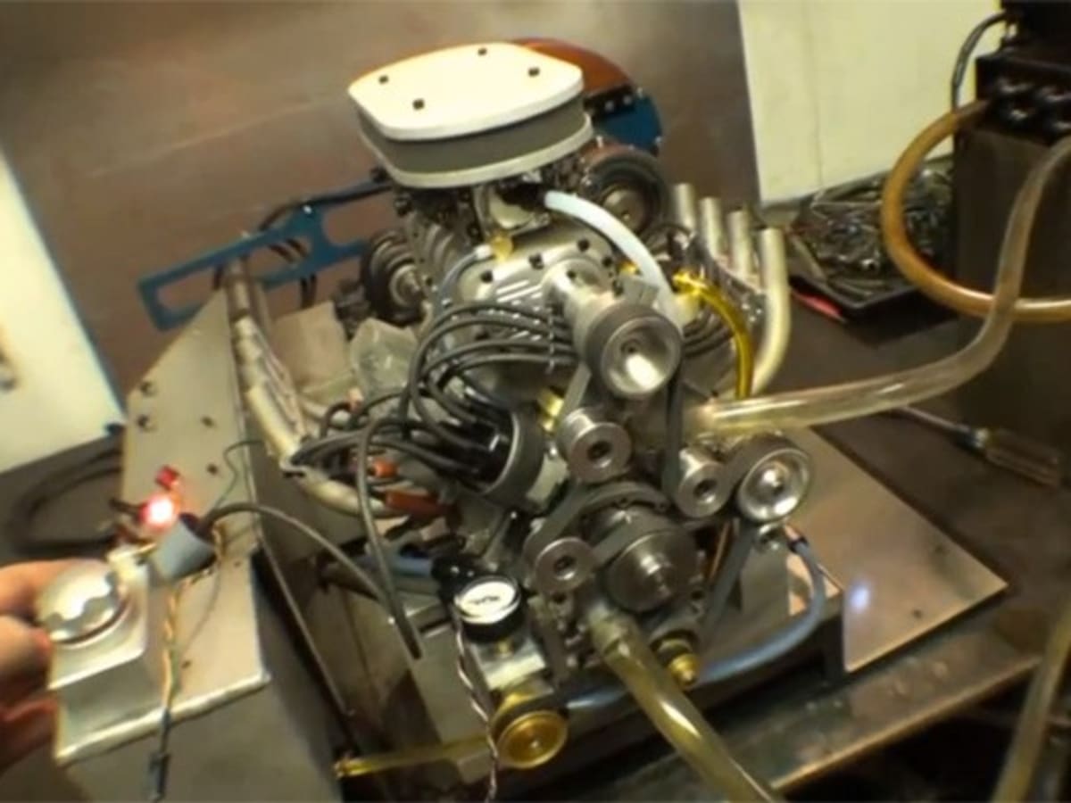 Super tiny supercharged V8 engine enters production w video Autoblog