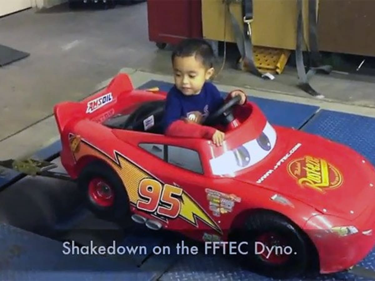 Modified Lightning McQueen Powerwheels is what childhood dreams are made of Autoblog