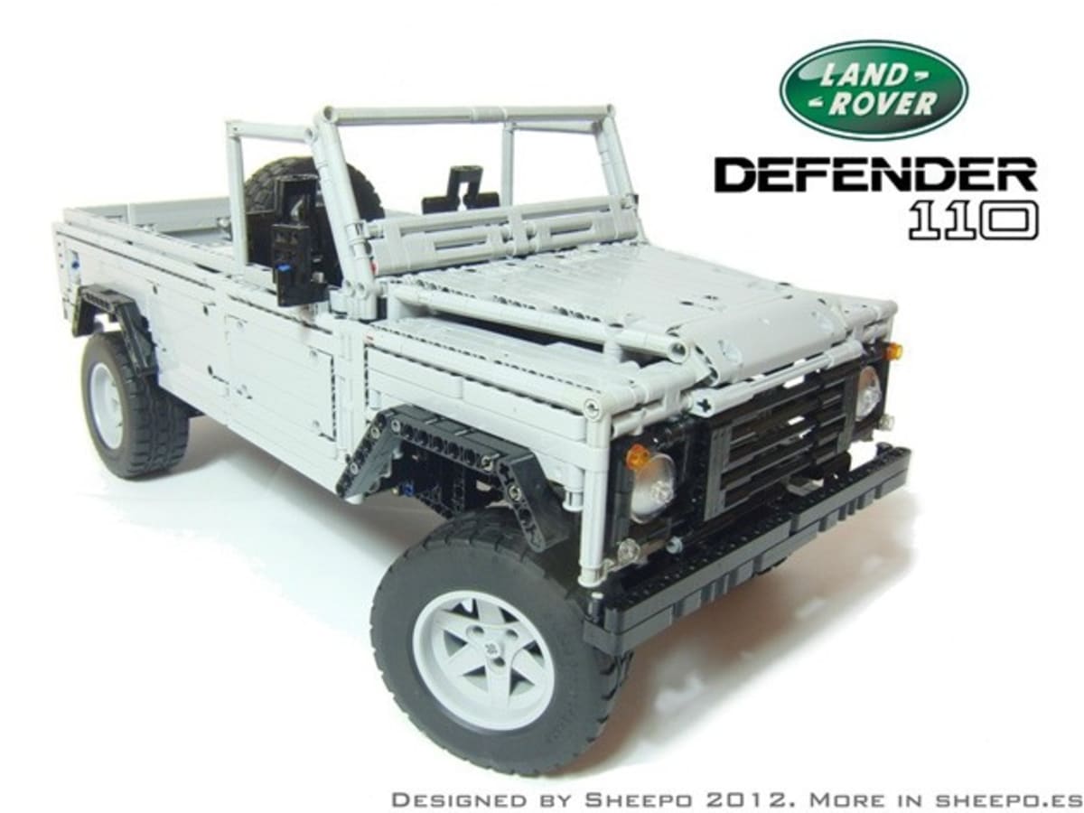 Lego Land Rover Defender 110 is plasticized perfection w video Autoblog