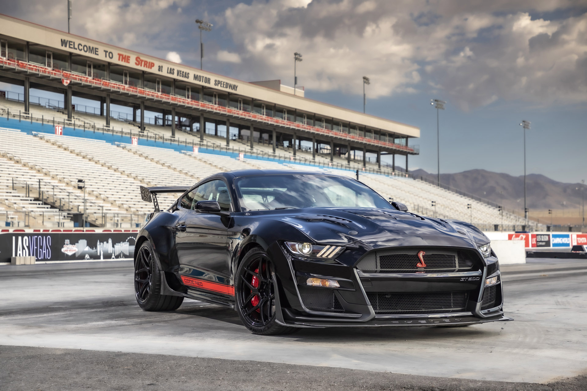 Shelby Code Red is a 1,300-hp, twin-turbocharged Ford
