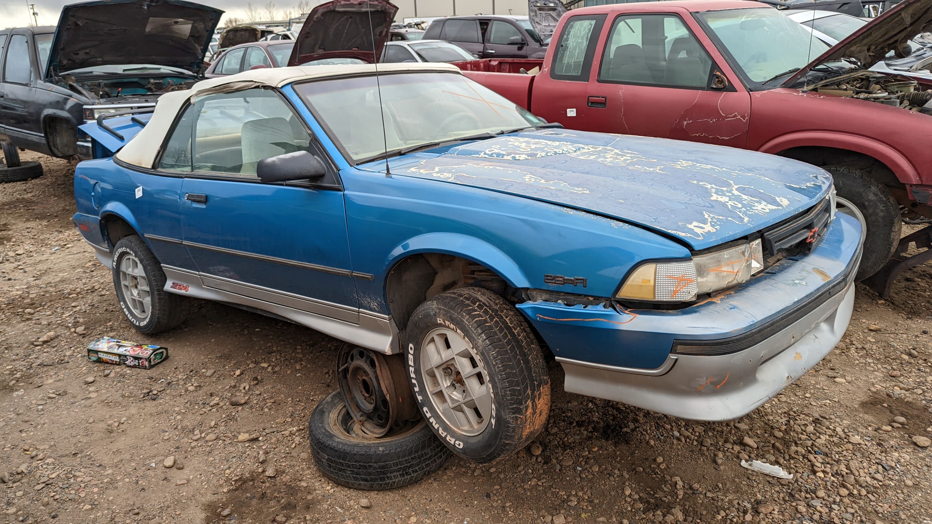 Junkyard Gem: 1989 Chevrolet Cavalier Z24 Convertible - Autoblog