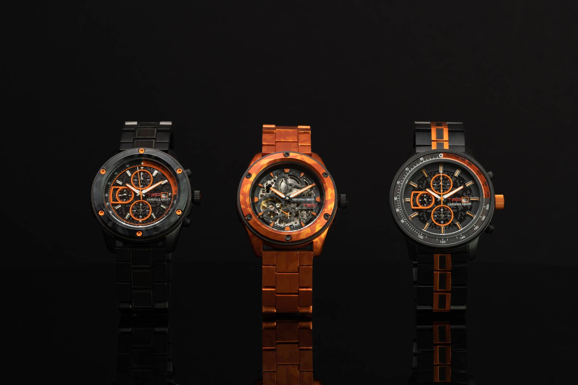 【極美品】TRD 7T92-HAL0 TOYOTA chronograph Toyota TRD Chronograph Watch 7T92 HAL0 Quartz Rare Limited 200pcs