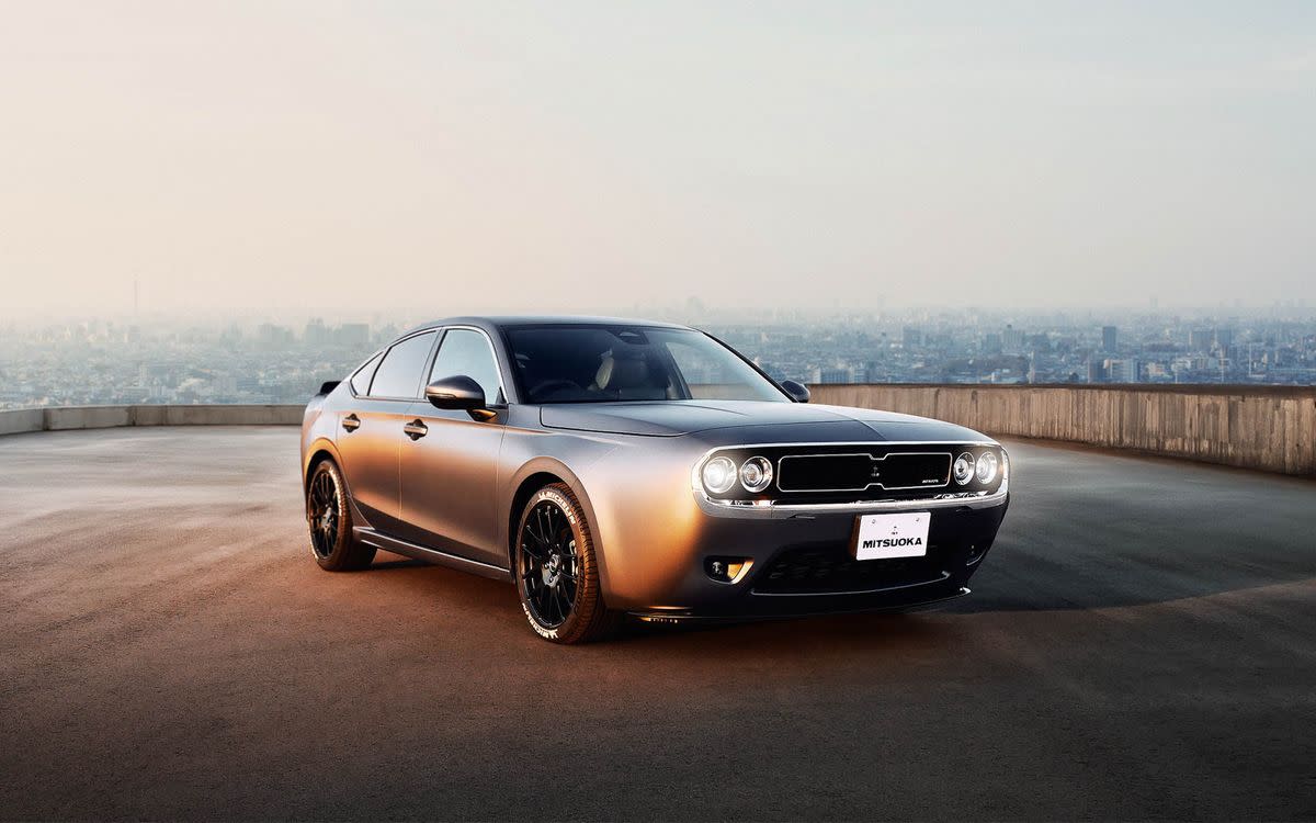 Mitsuoka M55 Concept is a Honda Civic turned into a Dodge