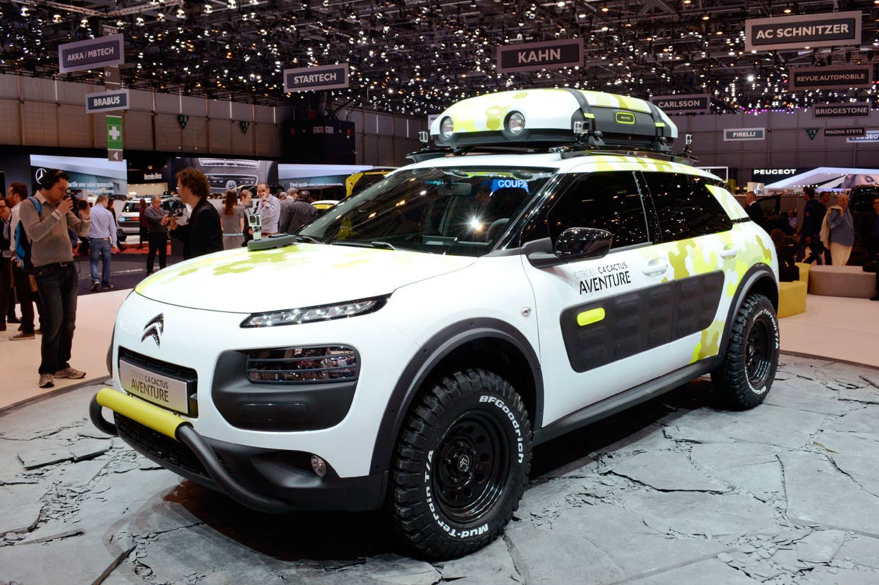 Citron C4 Cactus Adventure Concept takes fuel efficiency to the trails -  Autoblog