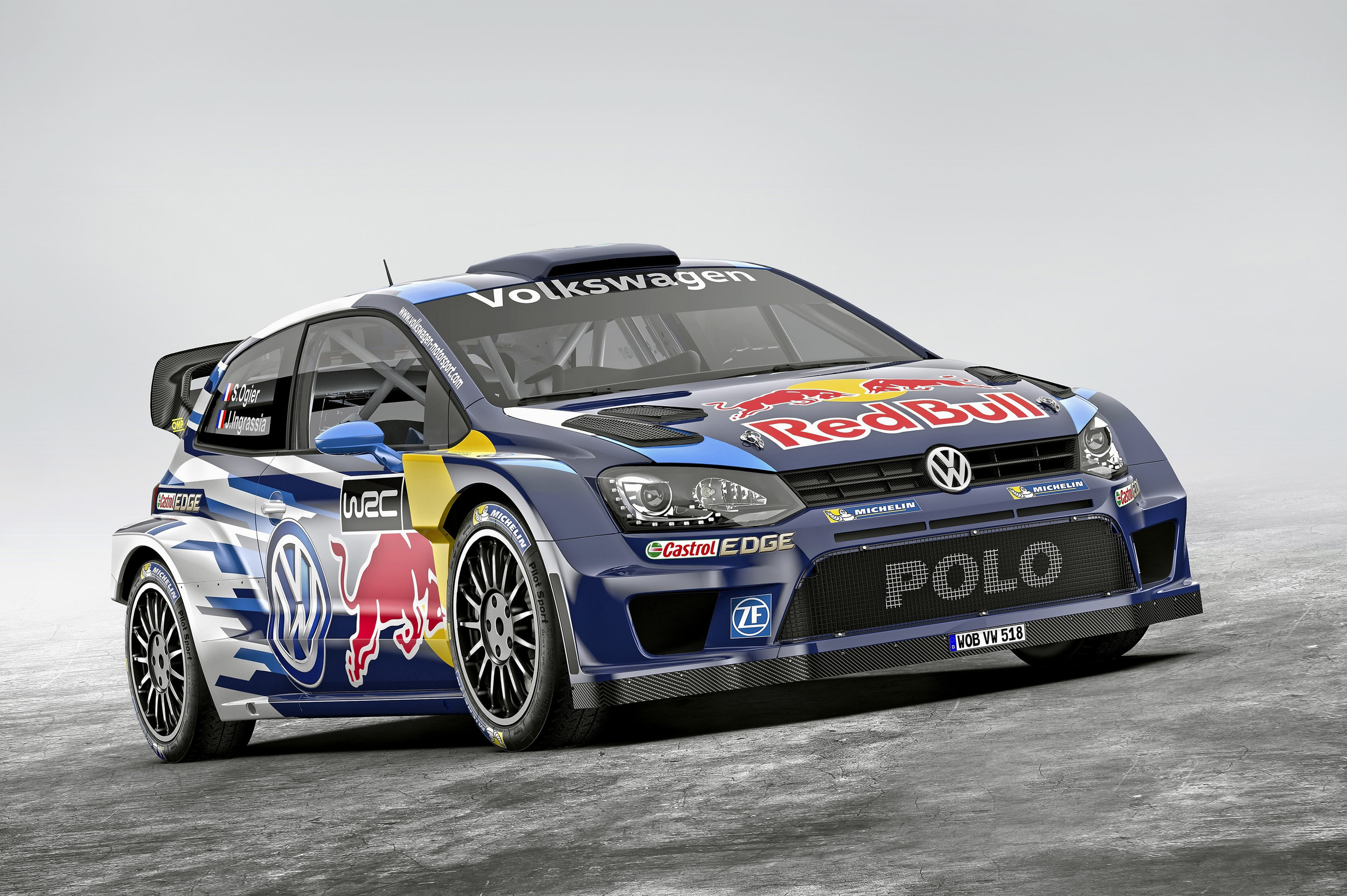 VW  POLO  R  WRC  モンテカルロ2015   1/18  ノレブ Norev 1:18 Volkswagen VW Polo R WRC #2 2nd Rally Monte Carlo