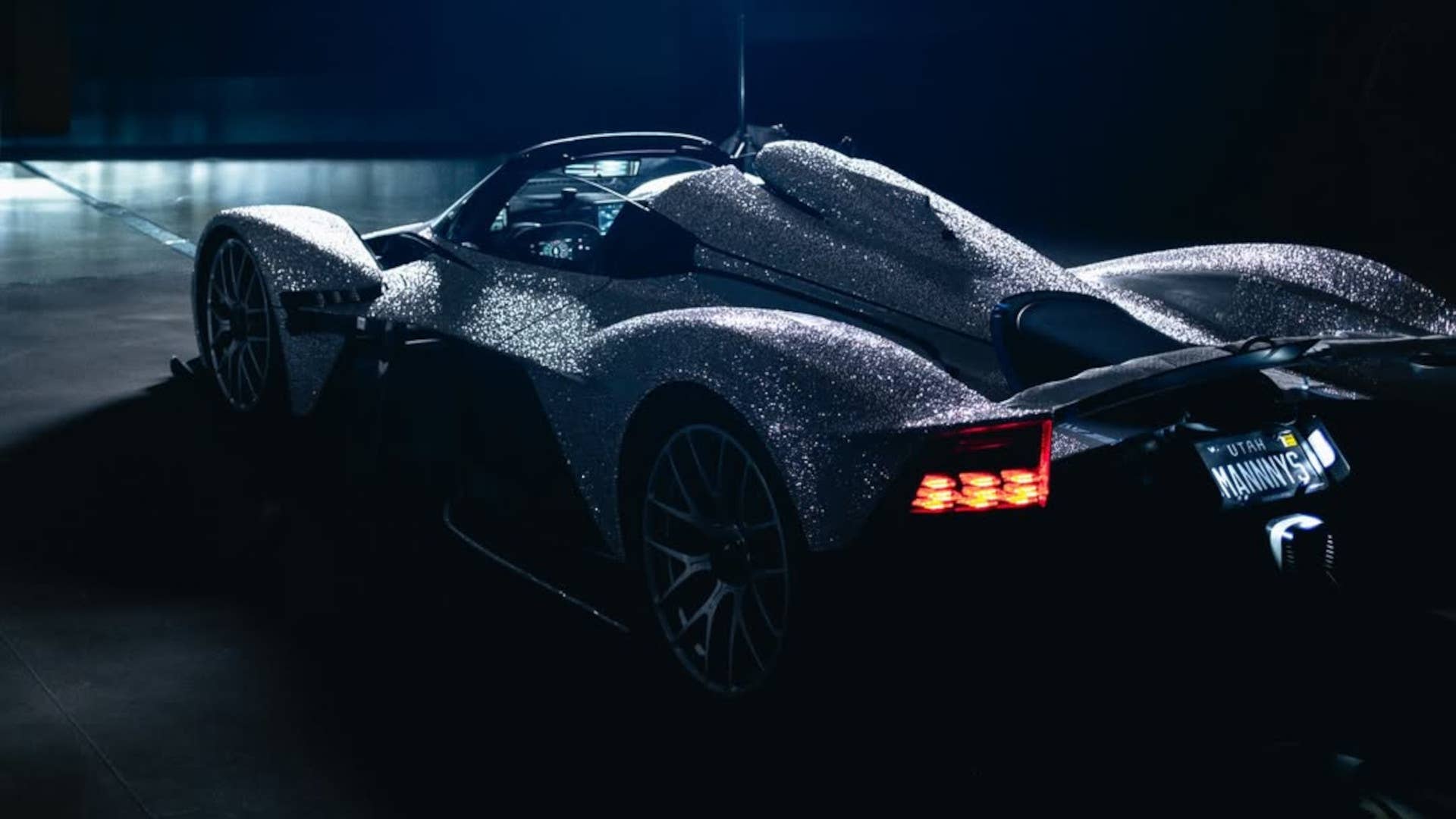 Aston Martin Valkyrie Spider Bedazzled With Over 300,000