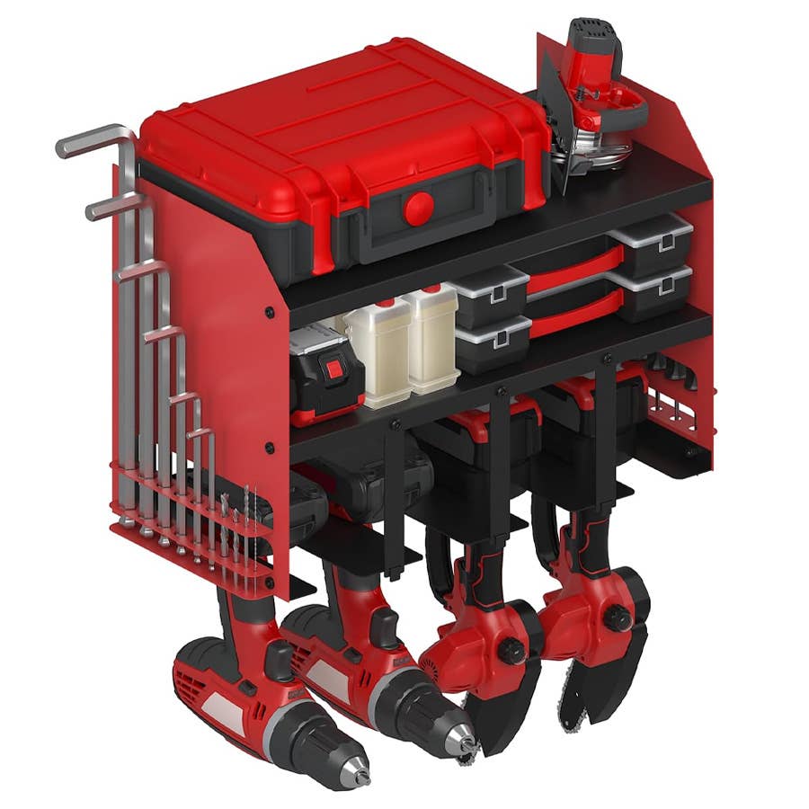Hiyuehome Power Tool Organizer&comma; &dollar;13 &lpar;was &dollar;27&rpar; at Amazon