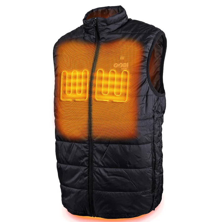 Gobi Heat Men&CloseCurlyQuote;s Element Heated Vest&comma; &dollar;149 at ShopHQ