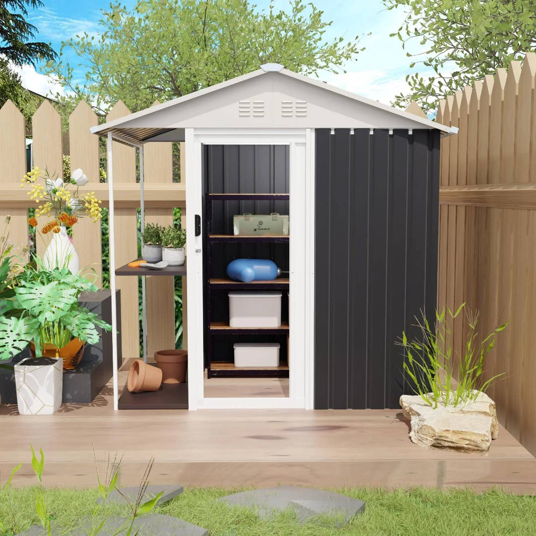 Seizeen 6-Foot by 4-Foot Storage Shed, $180 (was $320) at Walmart