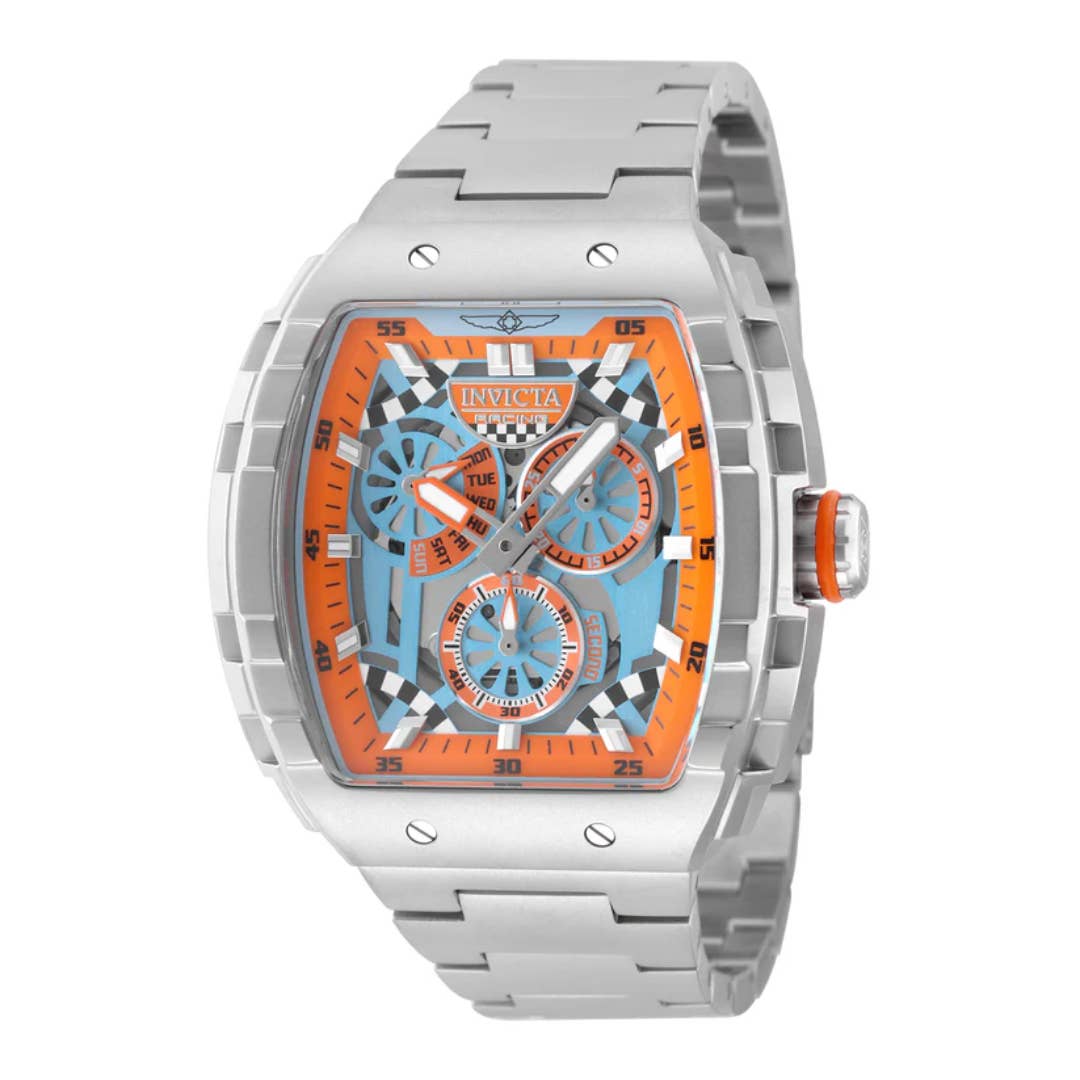 Invicta 47mm Racing Quartz Tonneau Watch&comma; &dollar;200 &lpar;was &dollar;1&comma;095&rpar; at ShopHQ