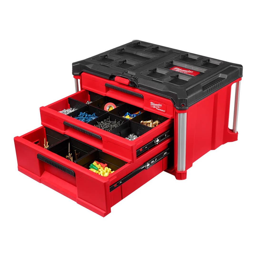 Milwaukee Packout 3-Drawer Tool Box, $179 (was $257)