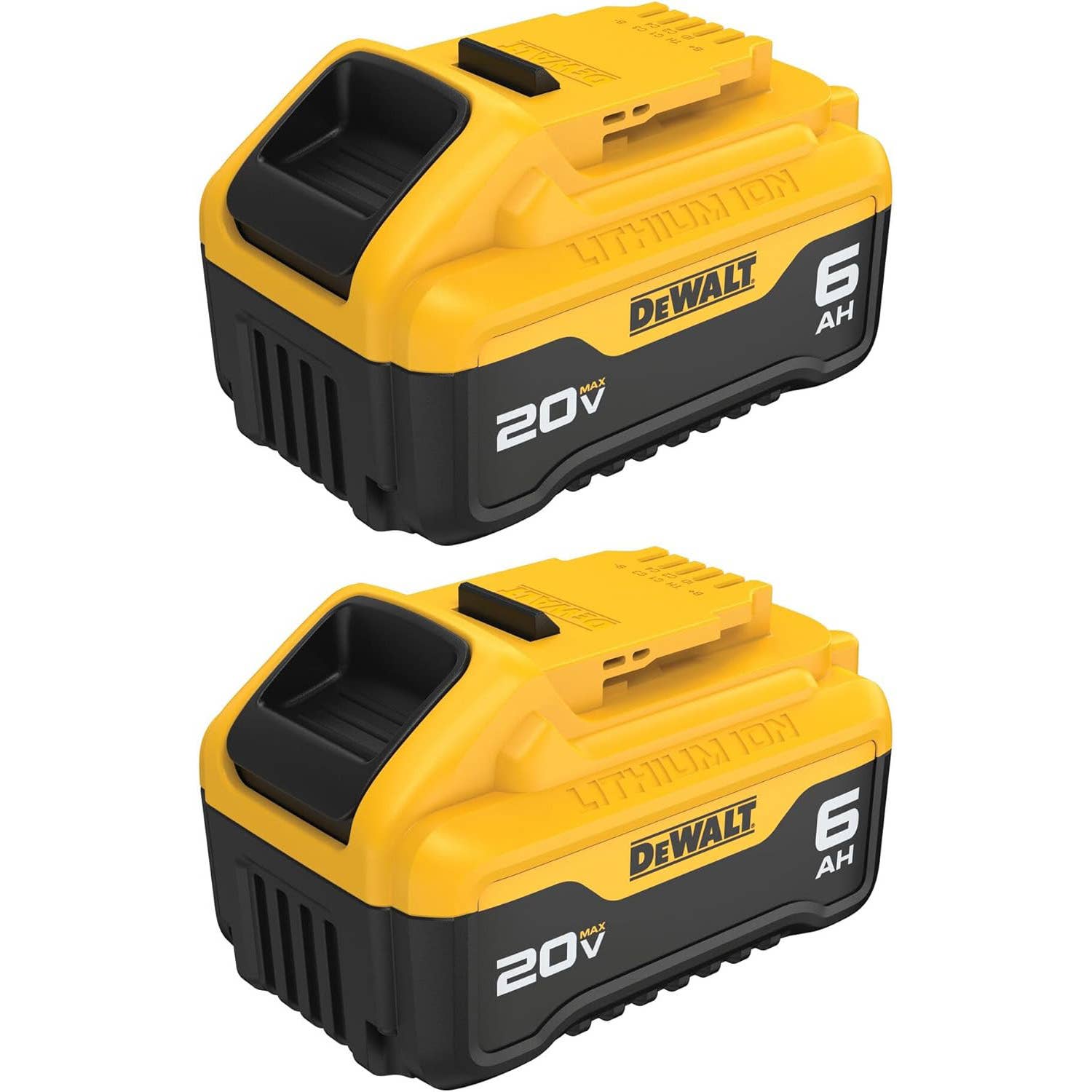 DeWalt 20V Max XR 6.0Ah Batteries, $179 (was $279) at Amazon