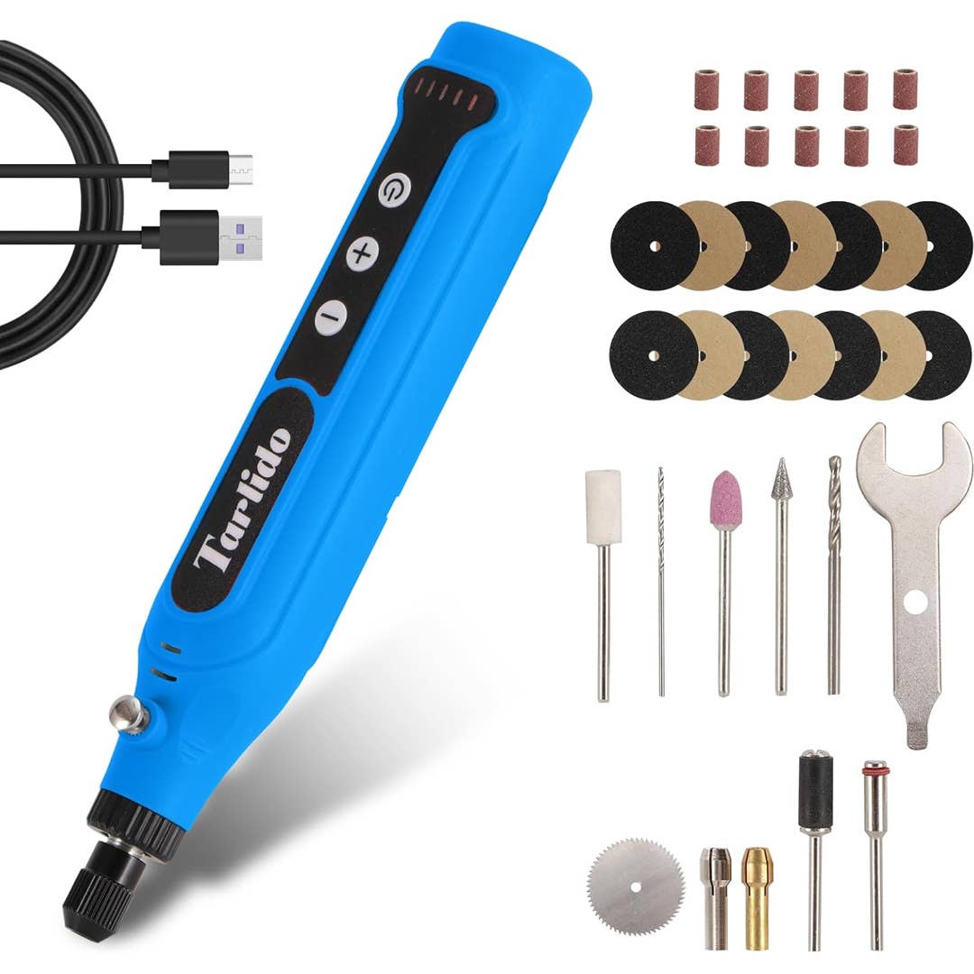 Tarlido Cordless Rotary Tool Kit&comma; &dollar;10 &lpar;was &dollar;20&rpar; at Amazon