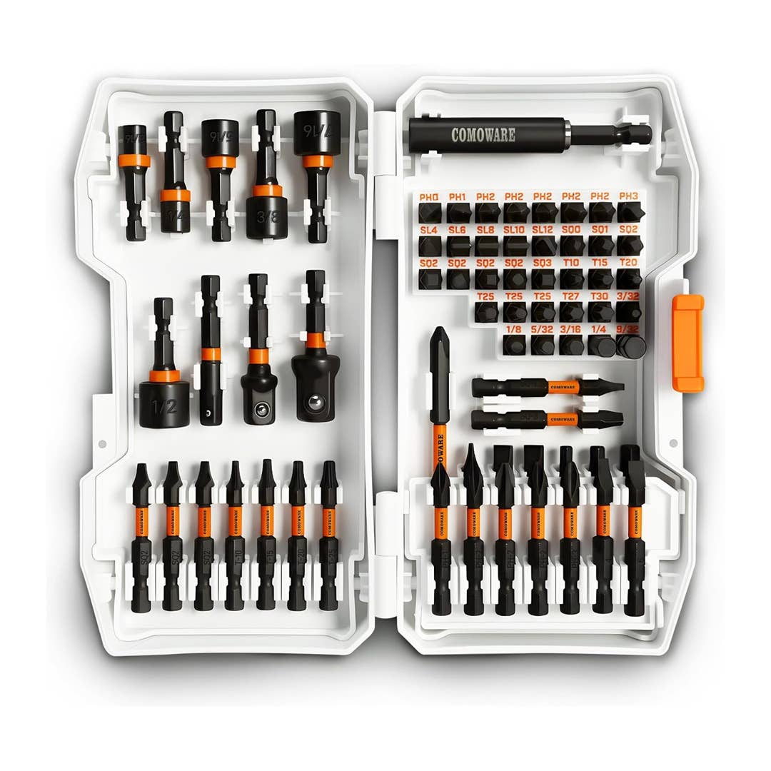 Comoware 68-Piece Impact Driver Bit Set, $30 (was $50) at Amazon