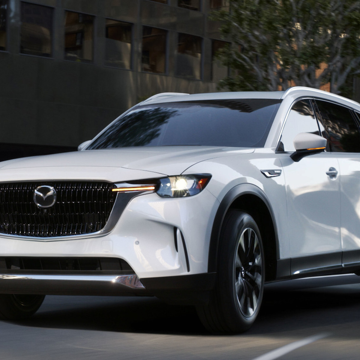 2025 Mazda CX-90 swaps trims, new Premium Sport grade adds dark