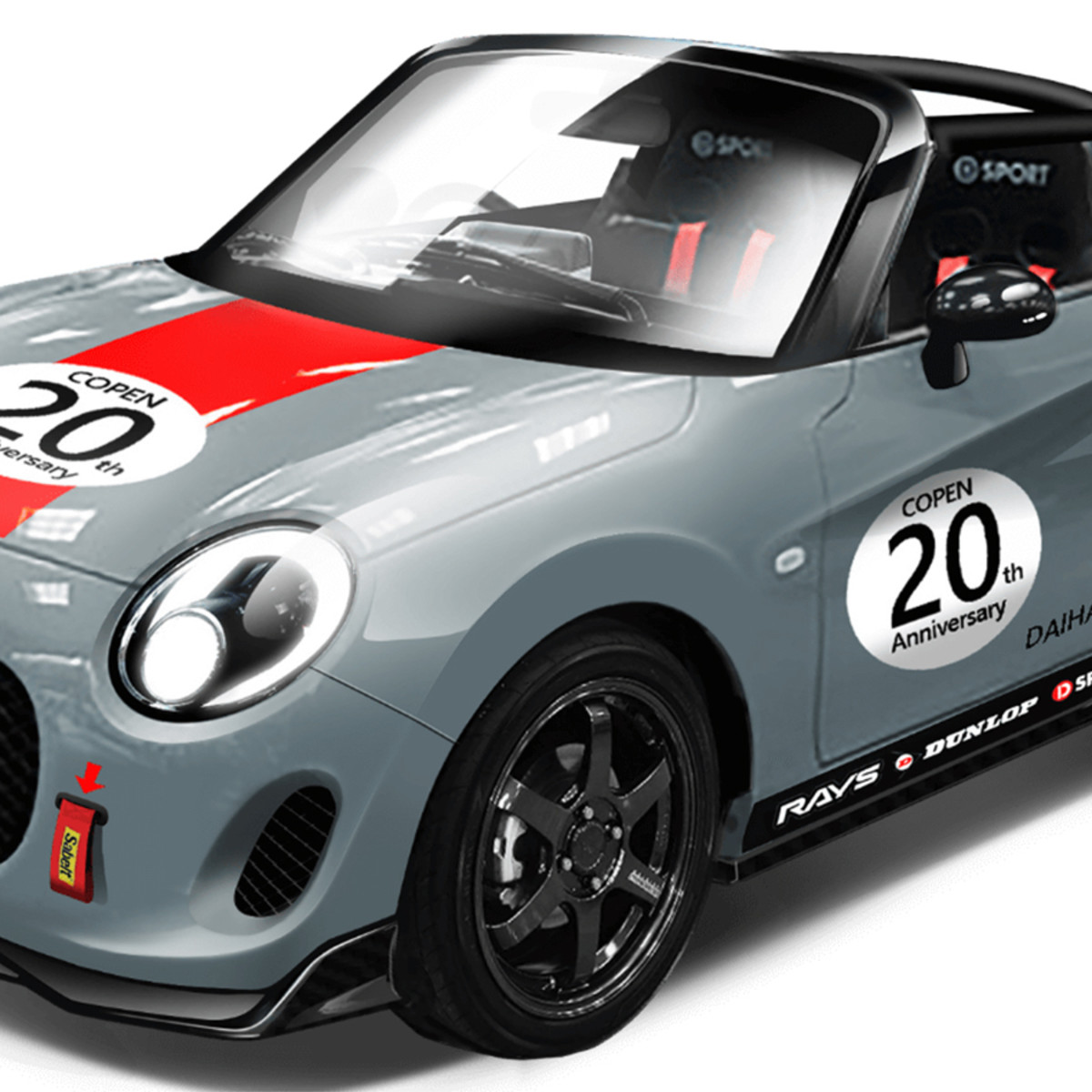 Daihatsu bringing retro Copen roadster, van-boat to Tokyo Auto