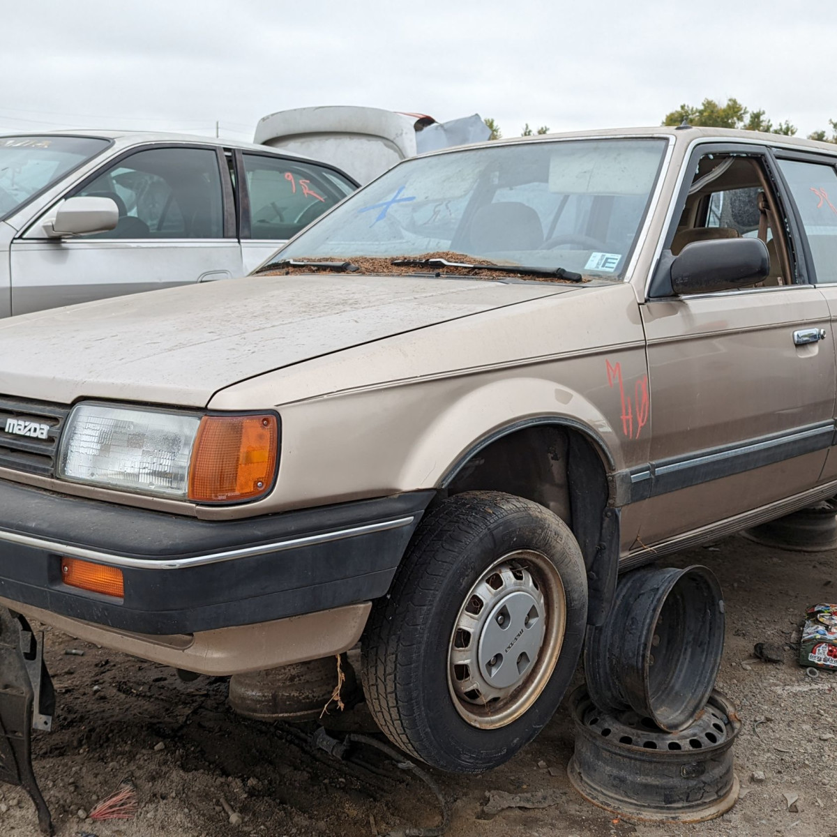 Junkyard Gem: 1987 Mazda 323 DX Wagon - Autoblog