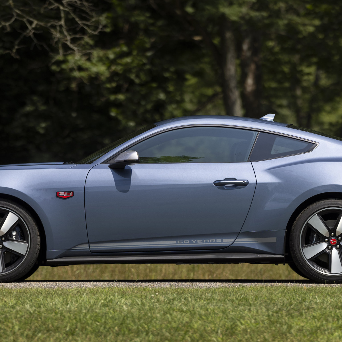 2025 Ford Mustang 60th Anniversary adds Brittany Blue to the