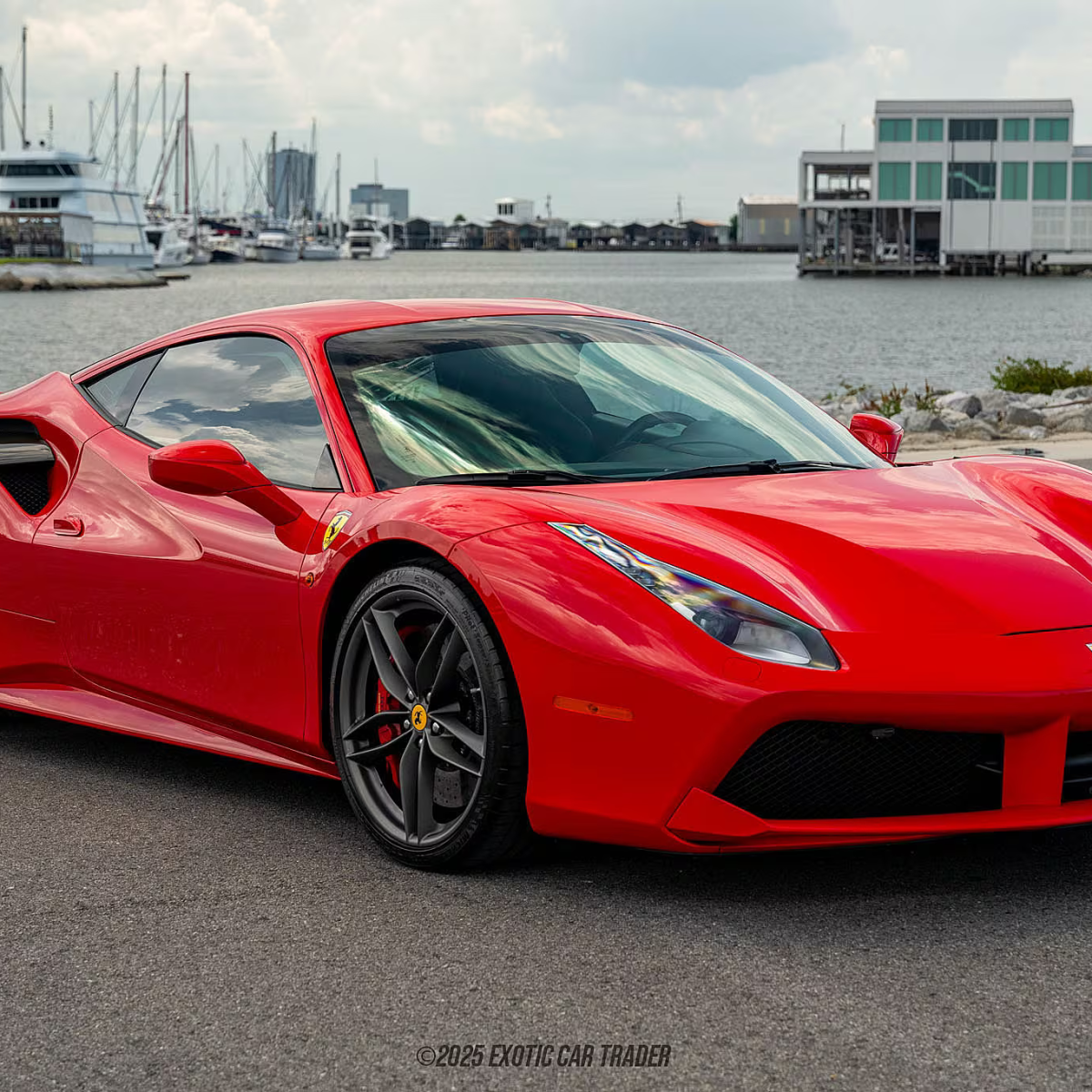 2018 Ferrari 488 GTB with ultra-low miles just hit the