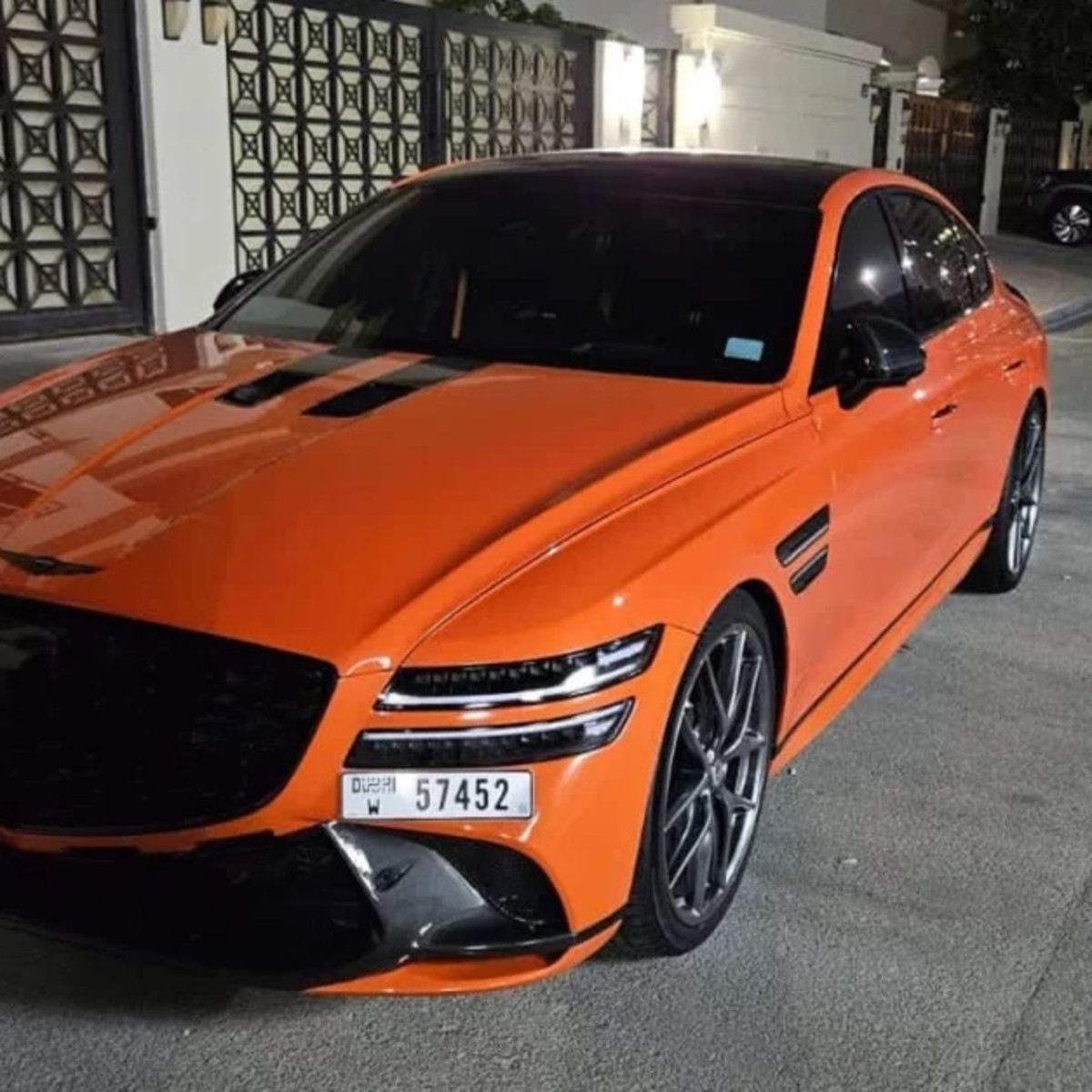 New Genesis G80 Magma Spied with Smart New Look and Massive 27